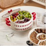 Desktop Compartment Snack Plate wholesale West Malaysia